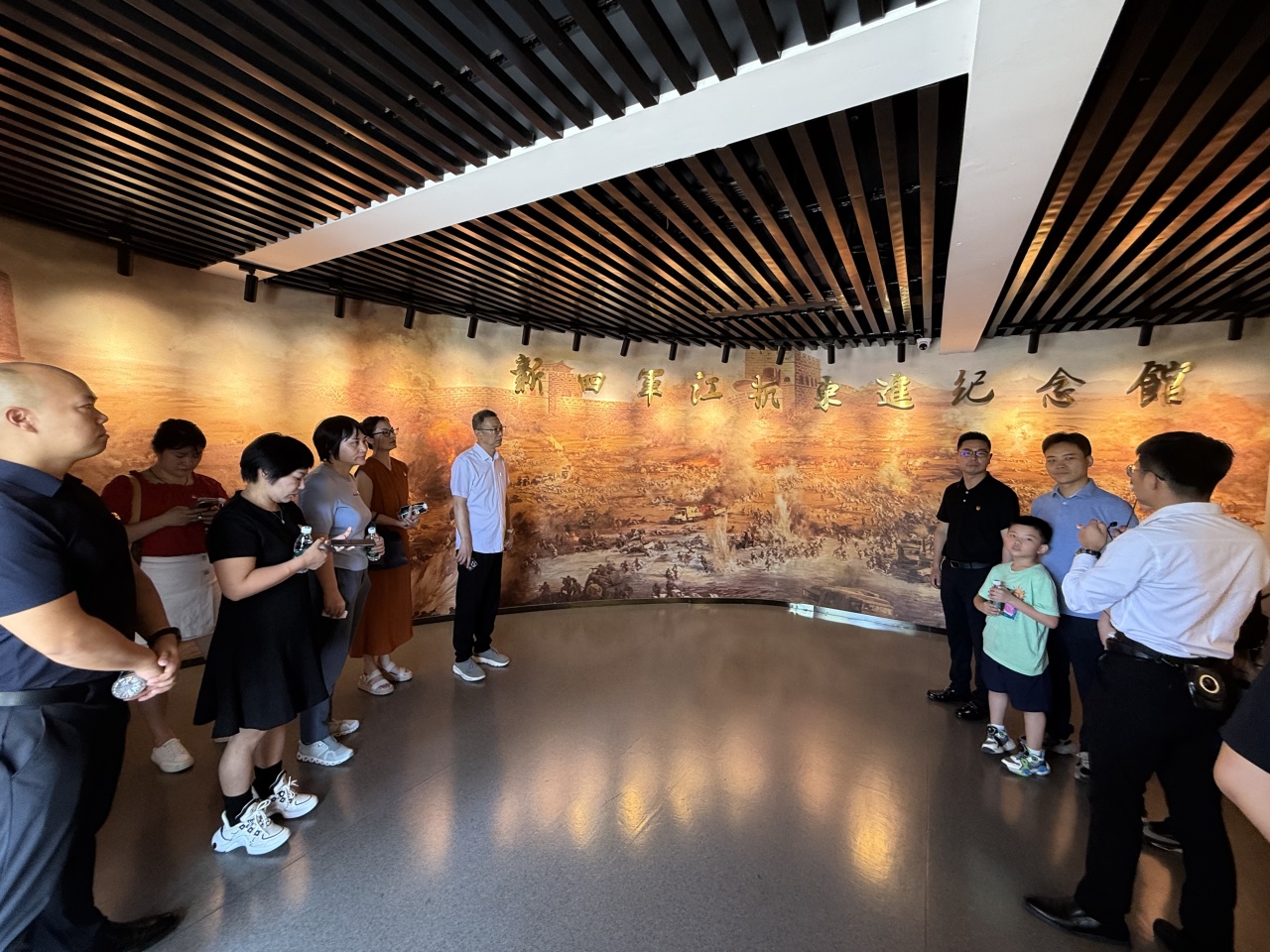 传承红色基因，勇担时代使命 ——  众御参与新四军江抗东进纪念馆参观学习活动(图5)