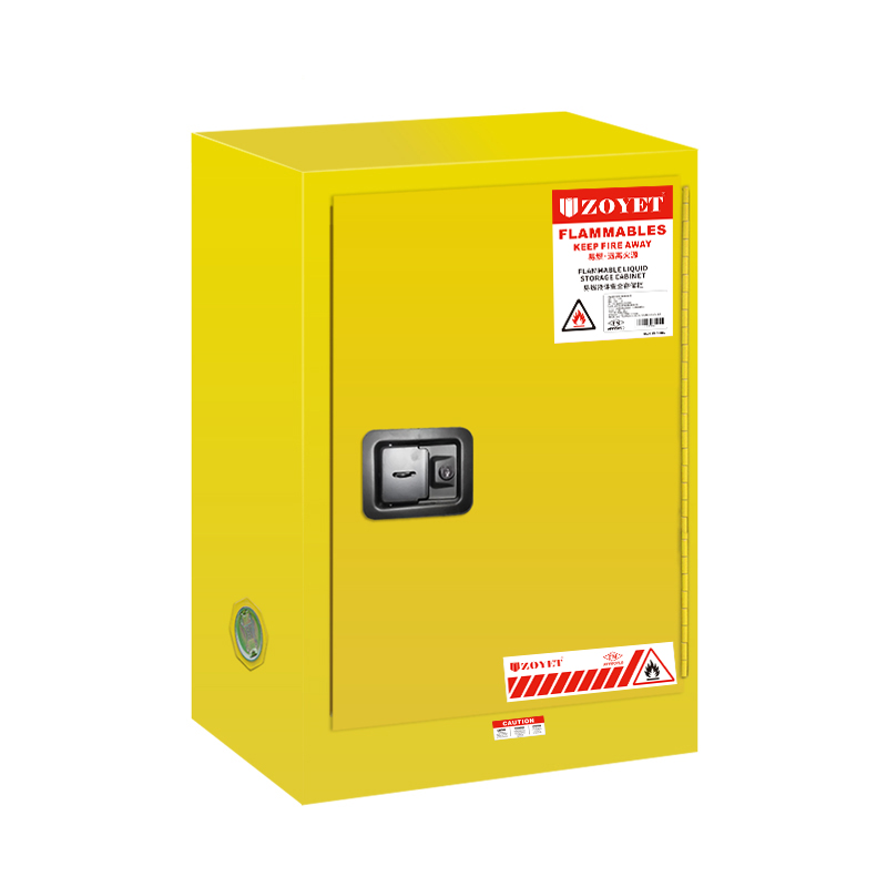 FM易燃品安全柜 (12加仑/45升 )单门，自动关门(图2)