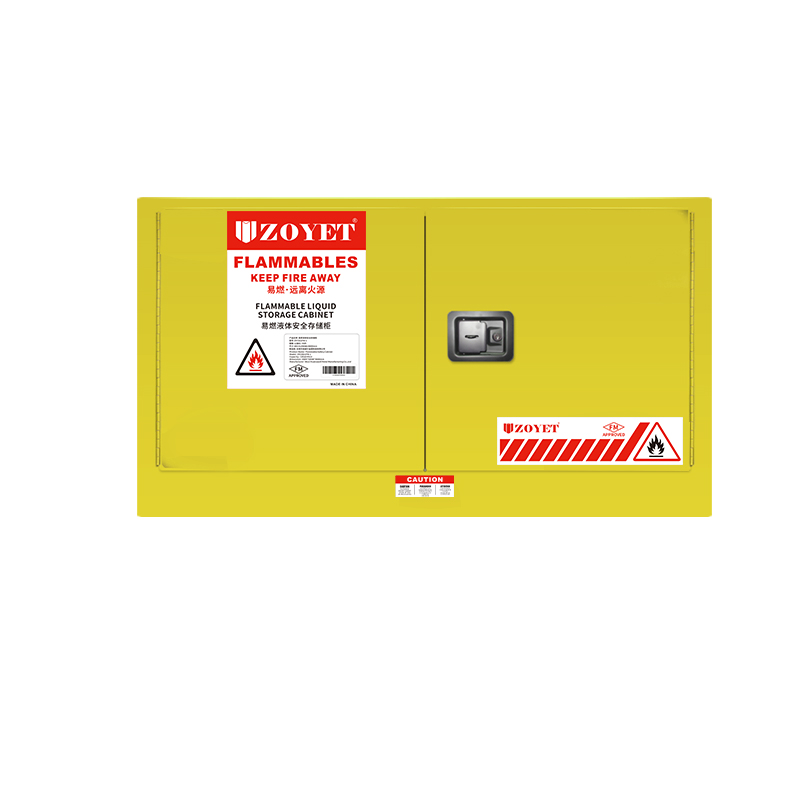 FM易燃品安全柜 (17G/64L )双门，自动关门(图1)