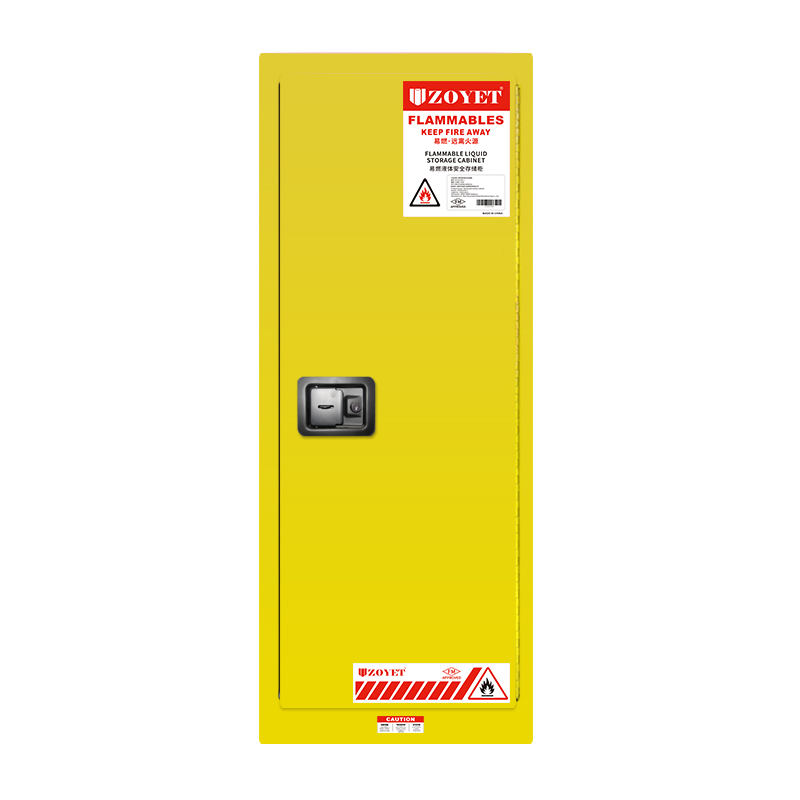 FM易燃品安全柜 (22加仑/83升 )单门，自动关门(图1)