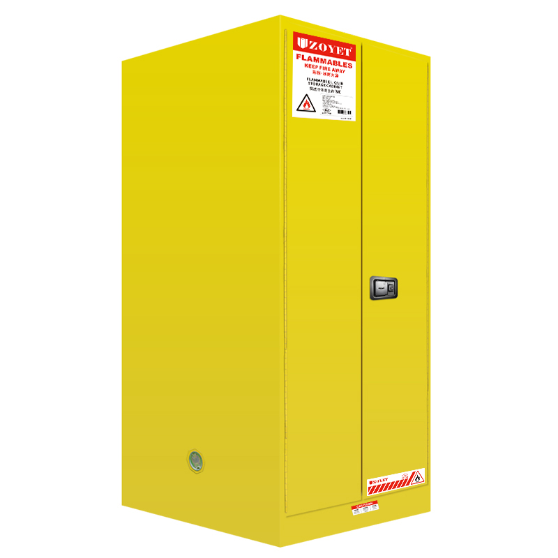FM易燃品安全柜 (60加仑/227升 )双门，自动关门(图2)