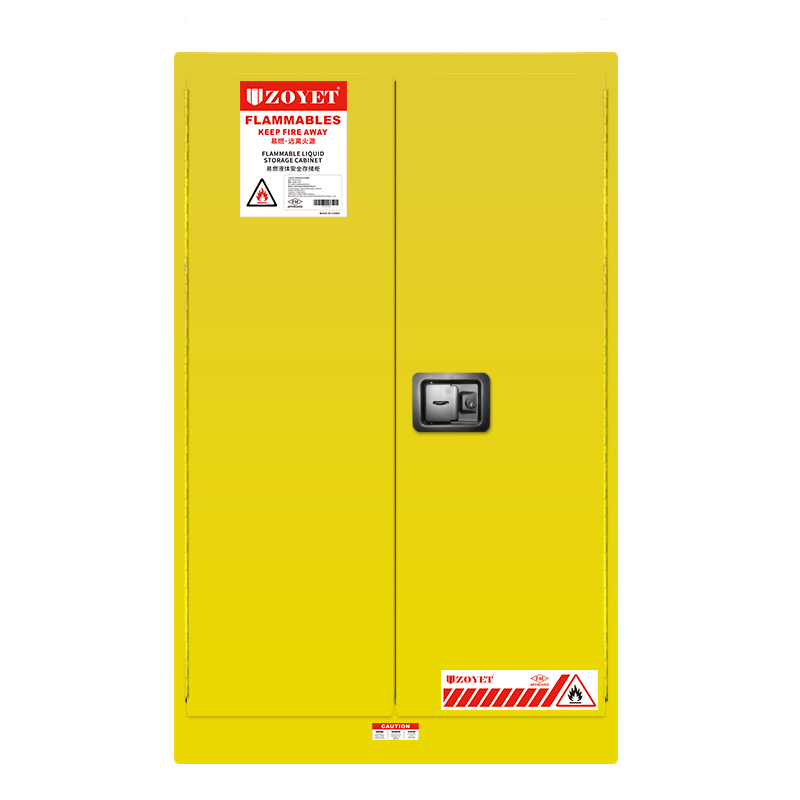 FM易燃品安全柜 (60加仑/227升 )双门，自动关门(图1)