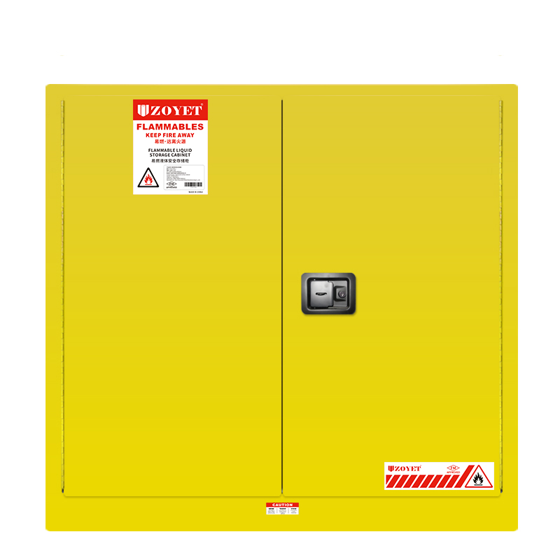 FM易燃品安全柜 (30加仑/114升)双门，自动关门(图1)
