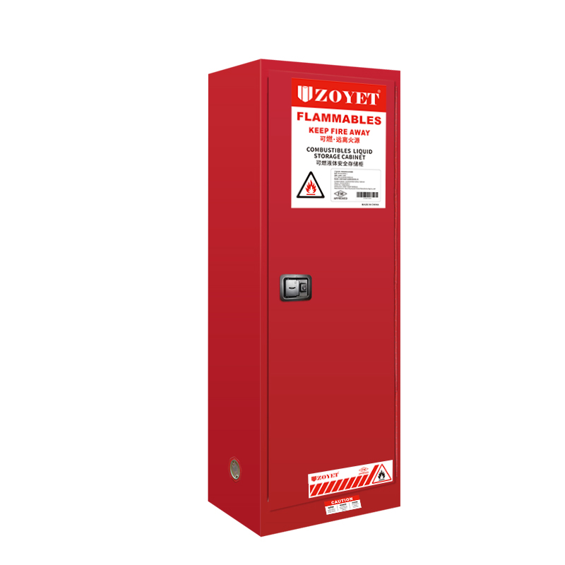 FM可燃物安全柜 (22加仑/83升 )单门，自动关门(图2)