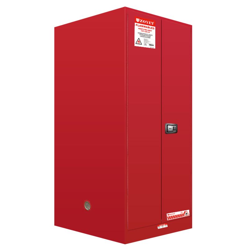 FM可燃物安全柜 (60加仑/227升 )双门，自动关门(图2)