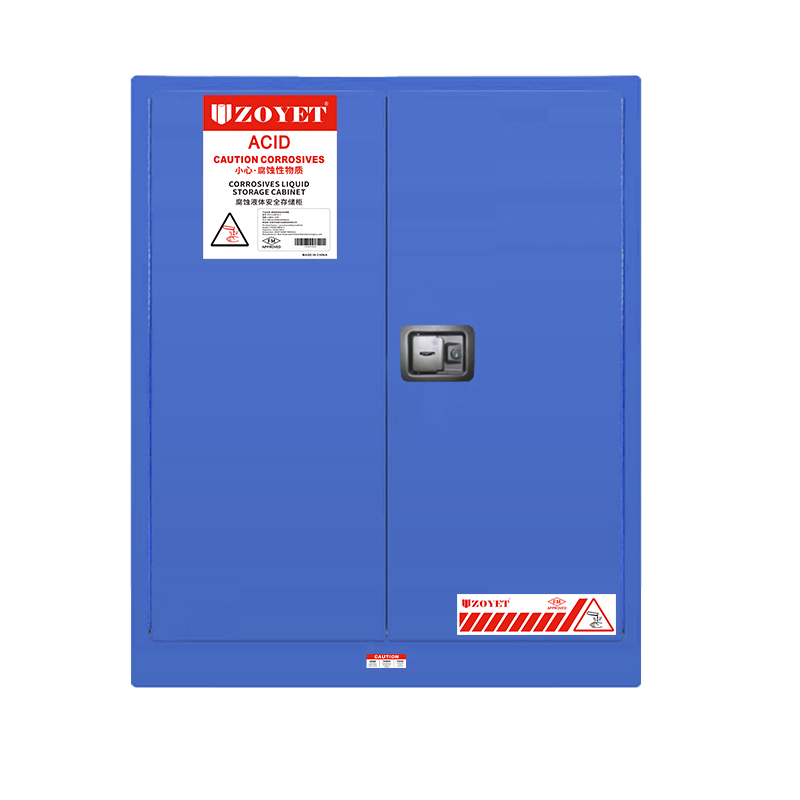 FM腐蚀品安全柜（19加仑 /72L）双门，自动关门(图1)