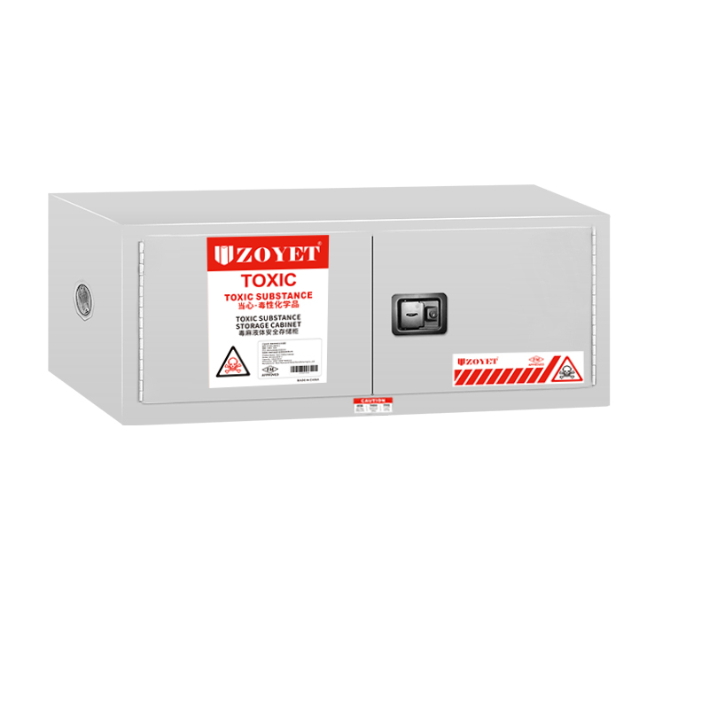 FM有毒物品安全柜 (12加仑/45升)双门，自动关门(图2)