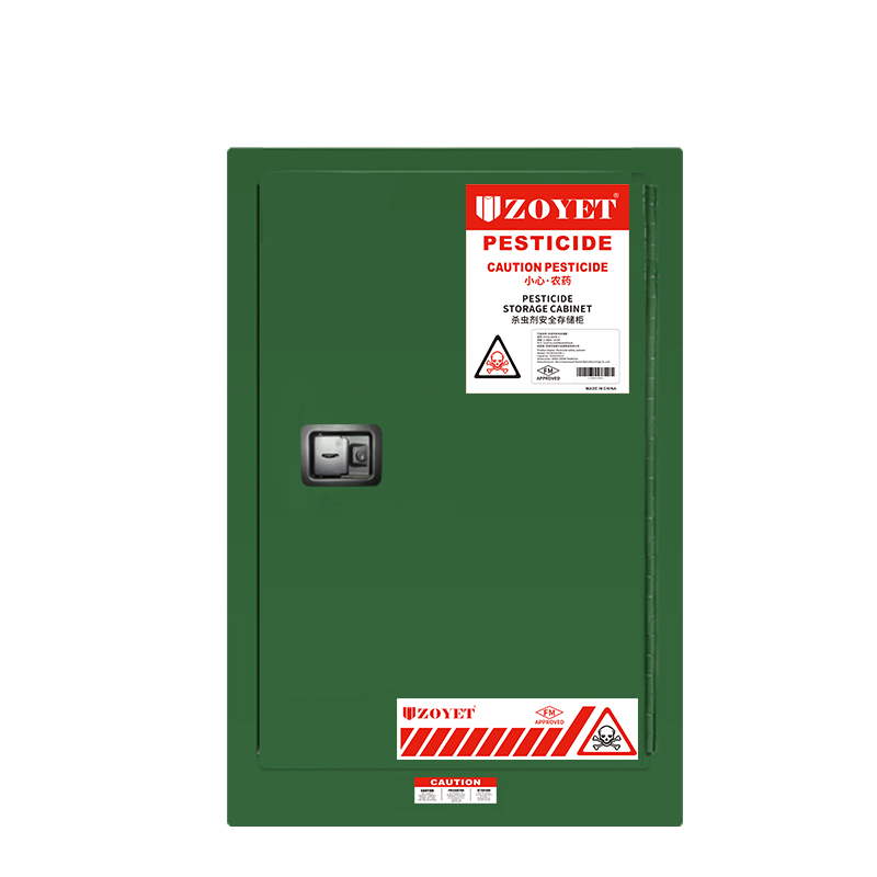 FM农药安全柜 (15加仑 /57升 )单门，自动关门(图1)